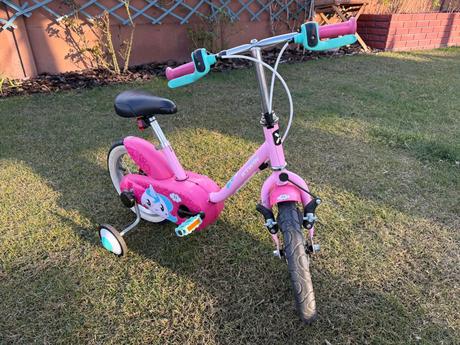 Detsky bicykel btwin 14 unicorn, 14