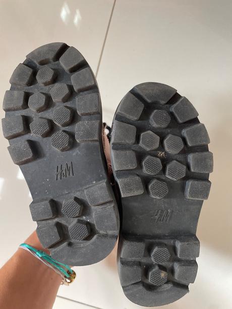 Zateplené topánky č.23, h&m,23