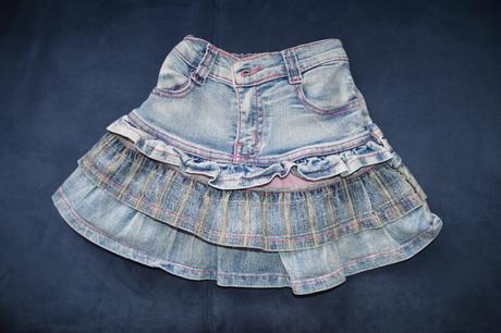 Riflová suknička, 92