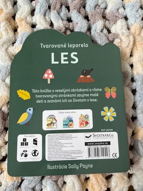Tvarované leporelo les,