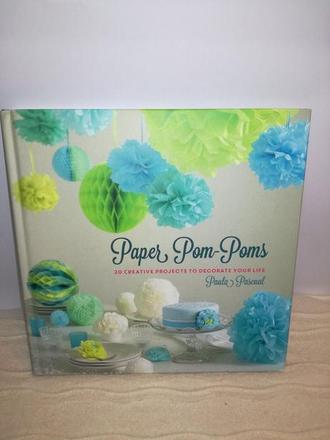 Paper pom poms 20 creative projects hb,