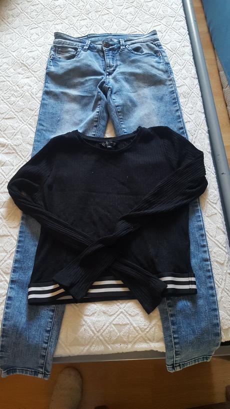 Rifle a crop top, fishbone,170