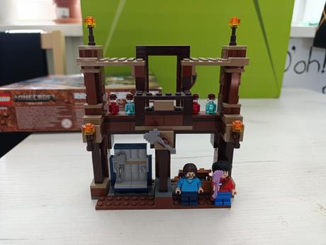 Lego minecraft 21272 boxerský ring, 