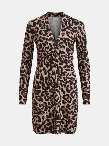 Leopardie šaty, s