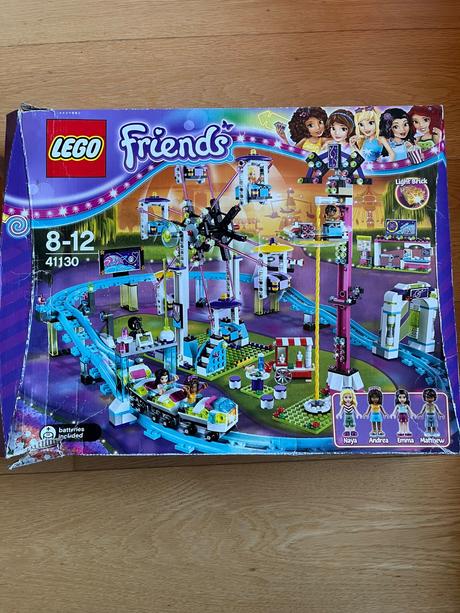 Lego friends horská draha v zábavnom parku, 