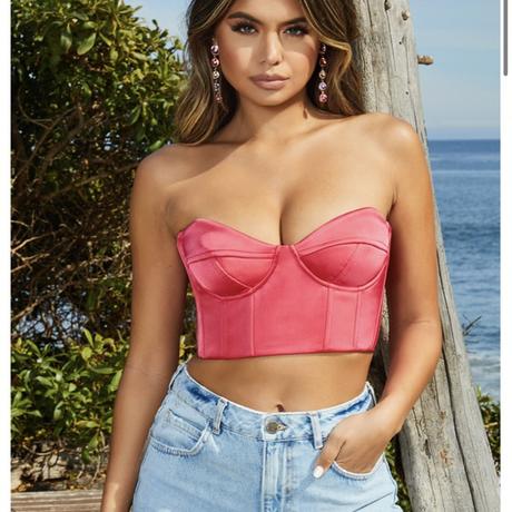 Korzetový top oh polly, xs