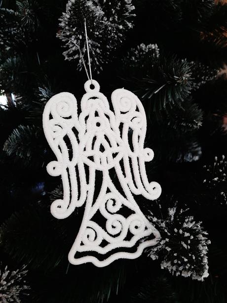 Vianočná dekorácia anjel,