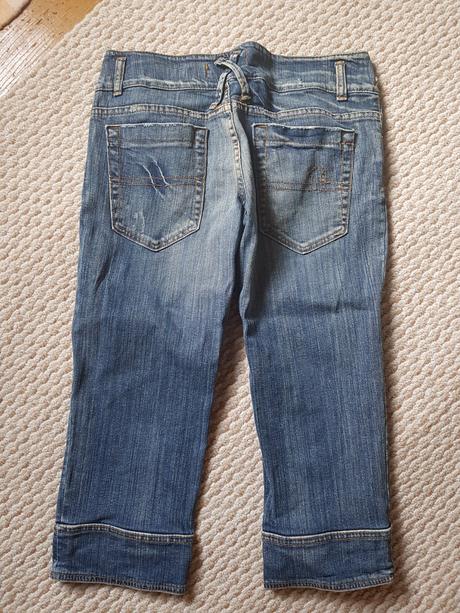 Trištvrťové riflové nohavice, 36