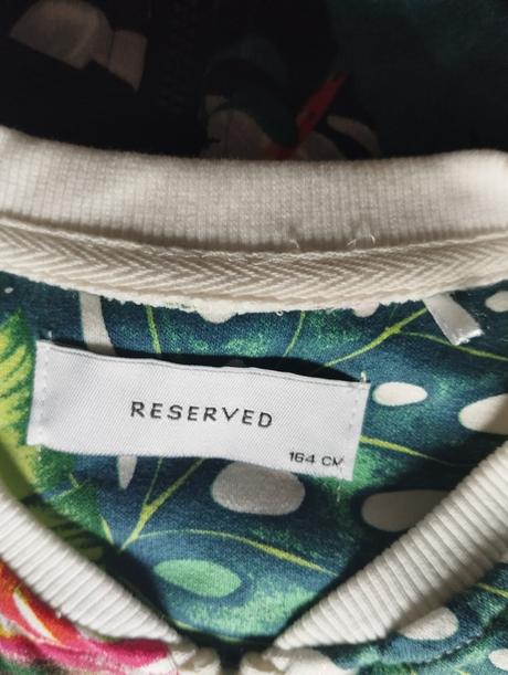 Mikina na zips, reserved,164