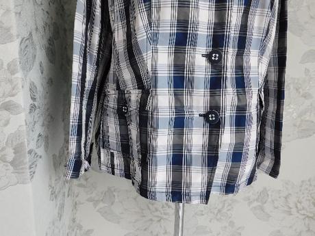 Damsky kvalitny karo blejzer/sako, 48