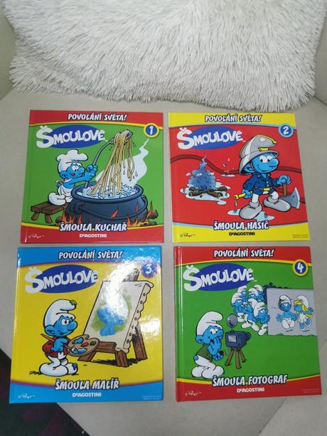 Šmolkovia povolania sveta celá edícia, 