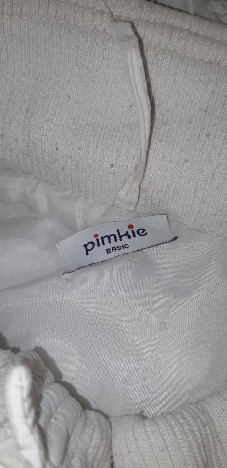 Teplučka biela vesta l, pimkie,l