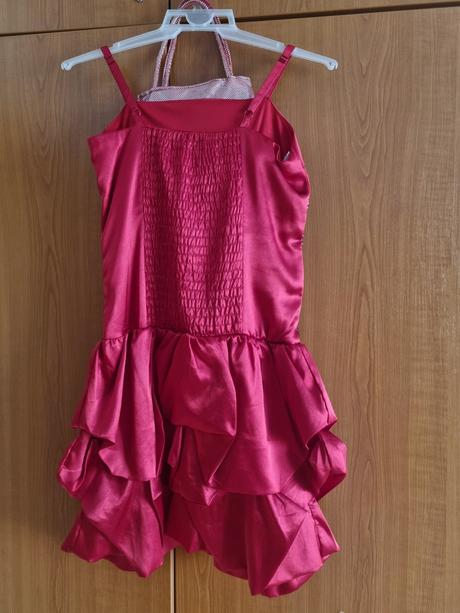 Dievčenské šaty 152 s kabelkou, 152