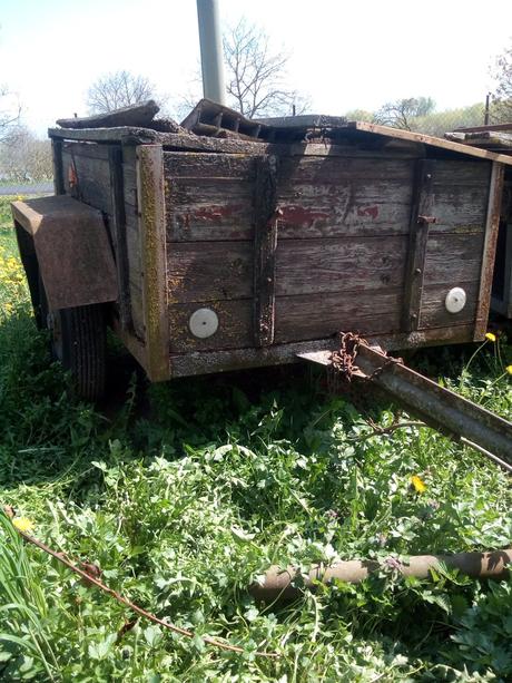 Vozík za auto/traktor, 