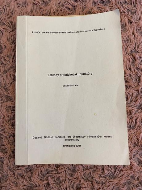 Stará retro základy praktickej akupunktúry 1991,