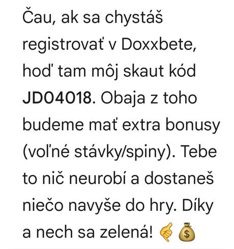 Bonus pre nových členou, 