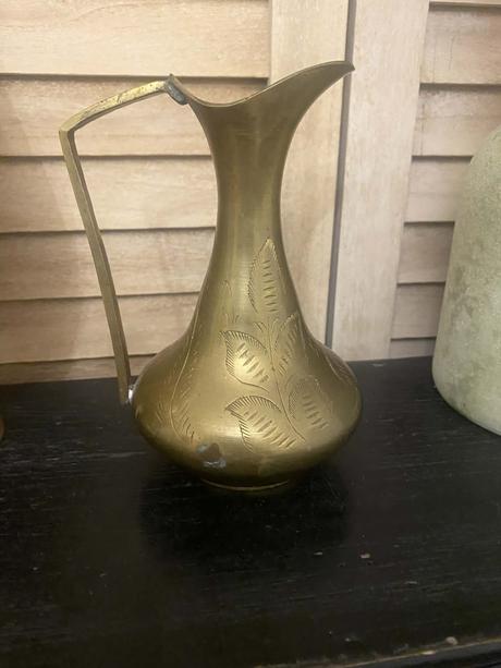 Mosadzná váza 15 cm, 