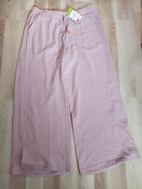 Dámske letné široké nohavice, takko,xl