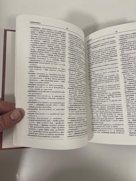 Špičkové právnické slovníky (marta chromá), 