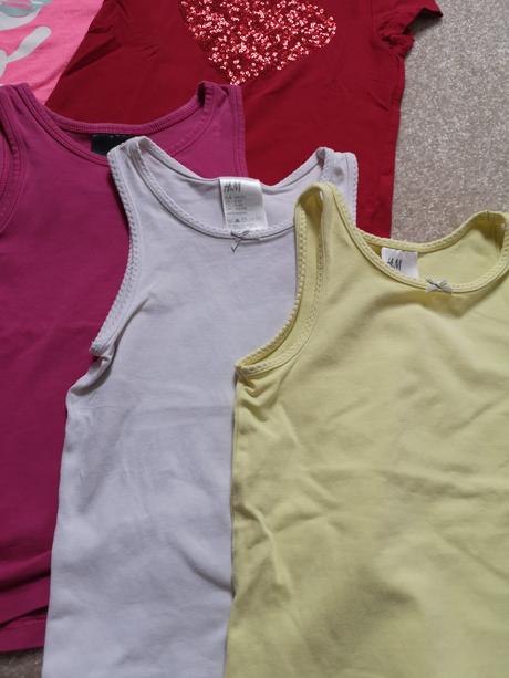 Tričká, tielka 110, h&m,110