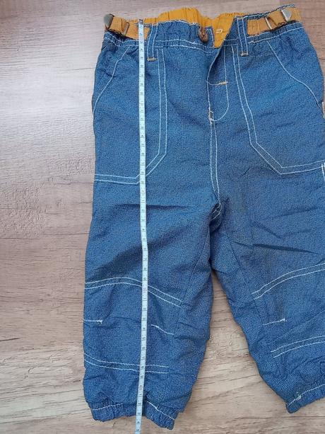 Zateplené nohavice, kik,80