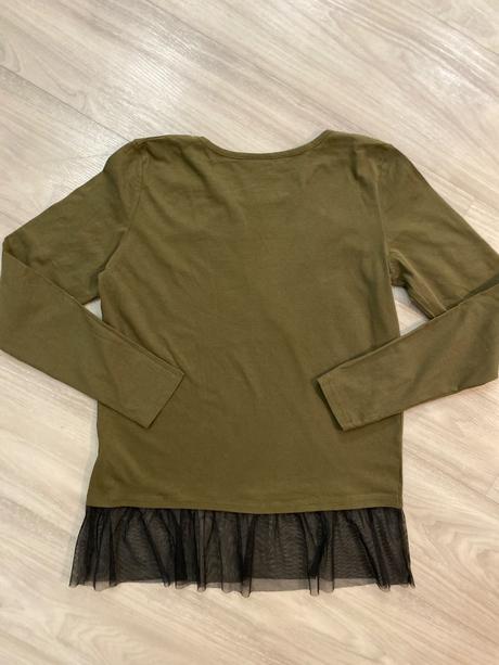 Tričko s tylom, bonprix,164