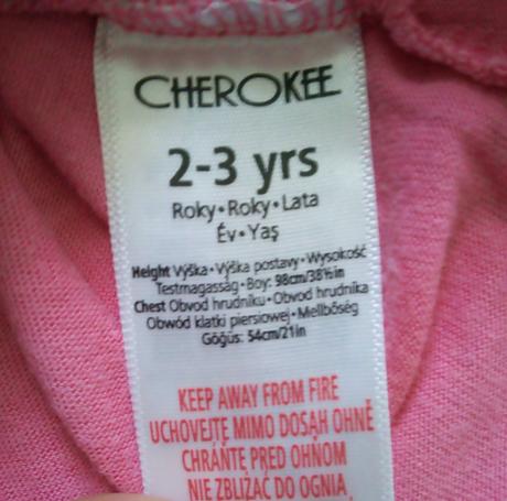 Cherokee tričko 2-3 roky, cherokee,104
