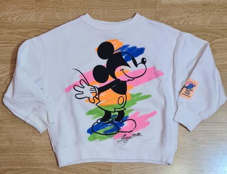 Nádherná mikina mickey mouse zn.zara, zara,128