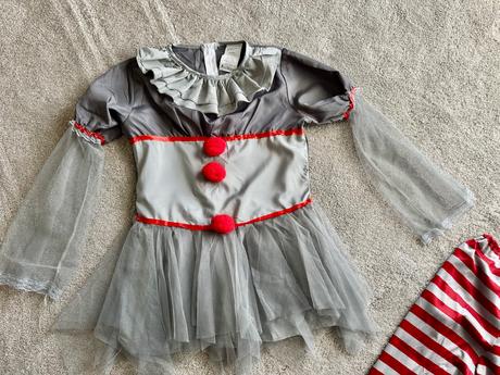 Kostým na halloween zlý klaun, 