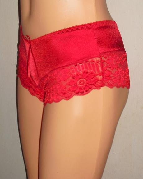 Cervene jemnucke nohavicky, s