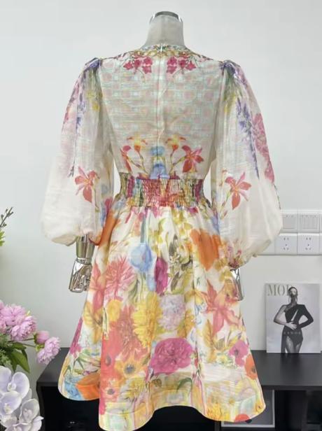 Nové šaty štýl zimmermann, m