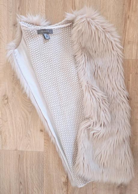 Dámska kozusinova vesta, primark,xs