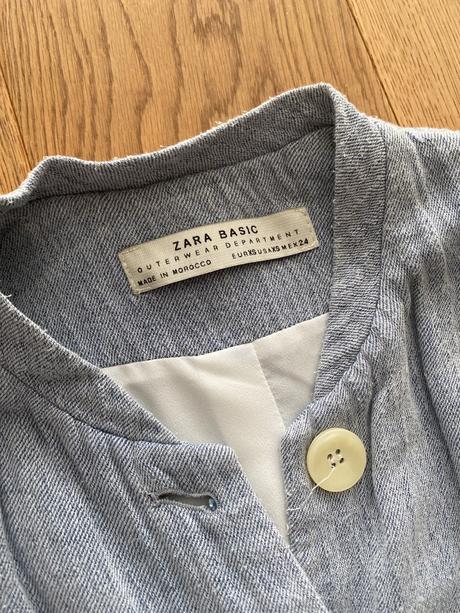 Bledomodre damske sako, zara,xs