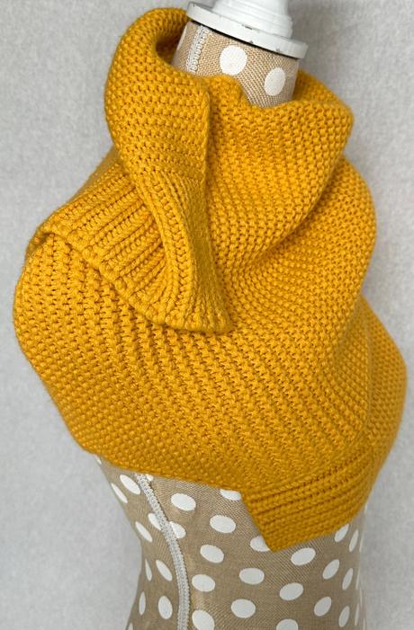 Šál v slnečnicovej žltej, xl