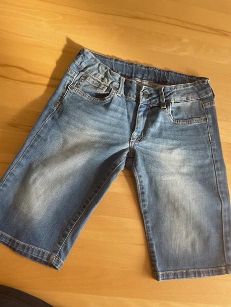 Značkové kratasove rifle (pepe jean, benetton), pepe jeans,140