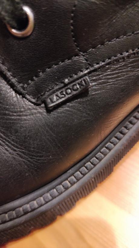 Vysoké kožené topánky, lasocki,35