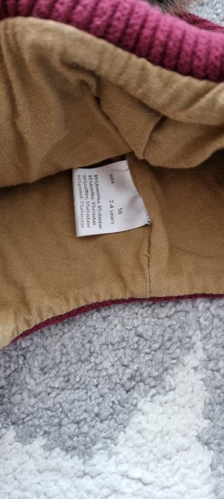 Čiapočka na zimu 2-4r, new baby,50