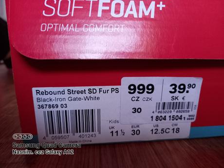 Detské zateplené topánky puma, veľ. 30, puma,30