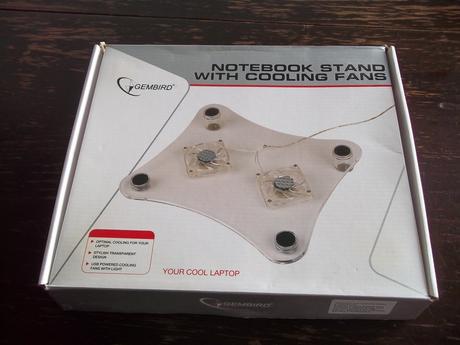 Podstavec pod notebook nbs3 s ventilátormi-gembird,