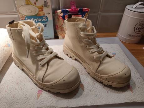 Jarné/jesenné béžové topánky/traktorky, reserved,37