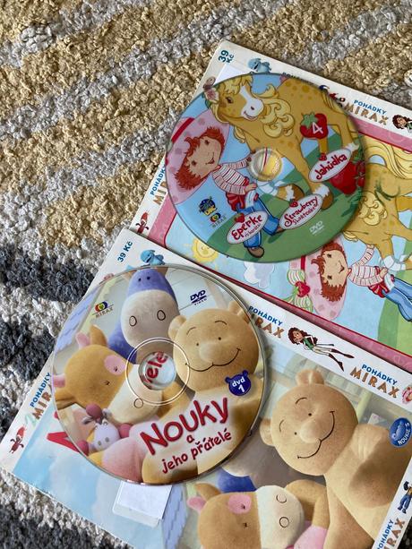 Dvd pohádky mirax 3 ks, 