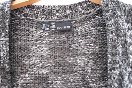 Melírovaný kardigán, 40