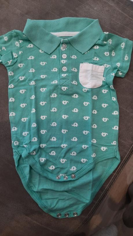 Trička a body nové, velkost 80, 86–98