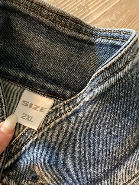 Elastická riflovka m/l/xl, m