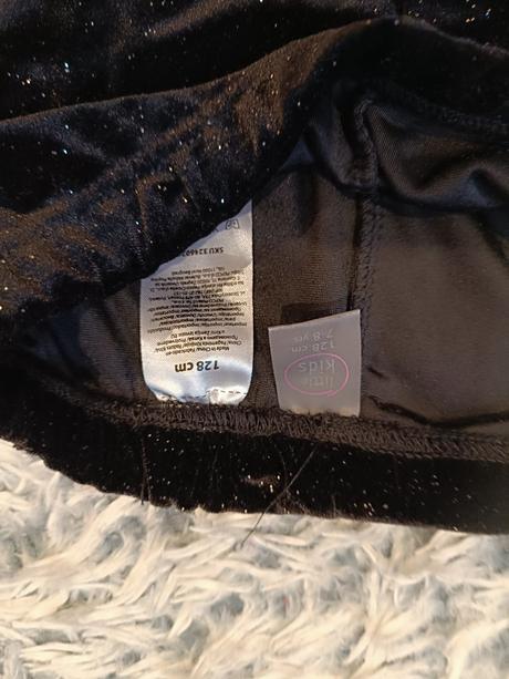 Velurove trblietavé legíny 128, kiki&koko,128