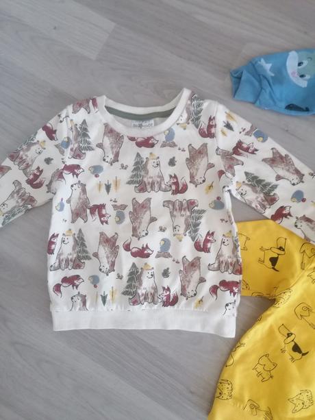 Mikiny, fox & bunny,86