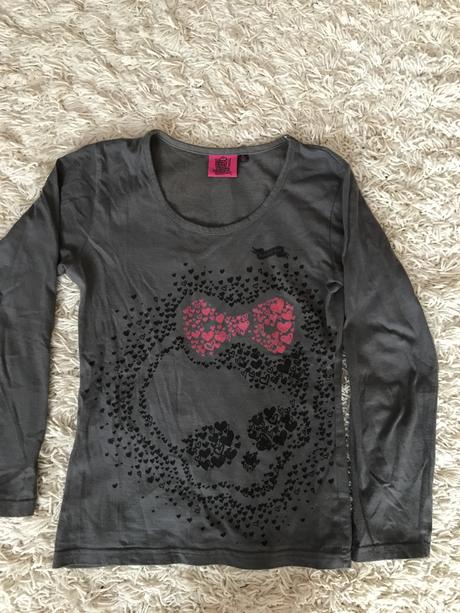 Tričko s dlhým rukávov monster high, 152