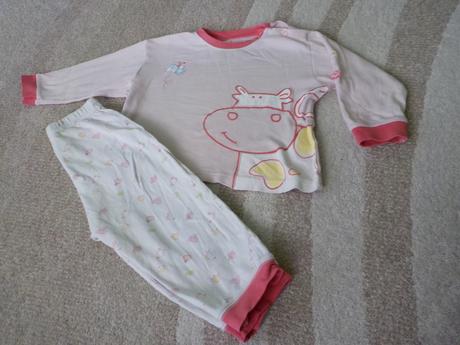 Body a pyžamko 5 ks, pepco,80