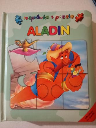 Knižka puzzle aladin, 