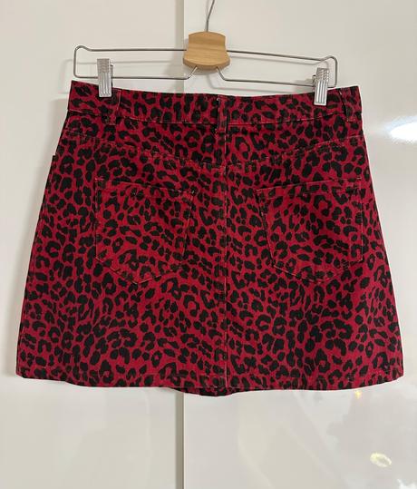 Damska sukňa so zvieracim vzorom l, denim co,l